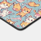 Kittens patroon bureaumat (Hoek)