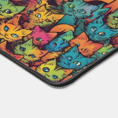 Kittens patroon bureaumat (Hoek)