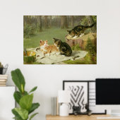 Kittens Pspelen Poster (Thuiskantoor)
