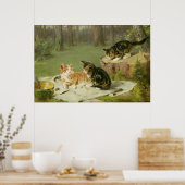 Kittens Pspelen Poster (Keuken)