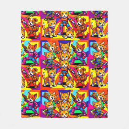 Kittens - Puppies Fleece Deken