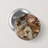Kittens Ronde Button 5,7 Cm (Voorkant /achterkant)