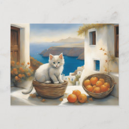 Kitten's Seaside Retreat Briefkaart