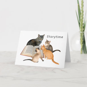 Kittens Storytime Kaart