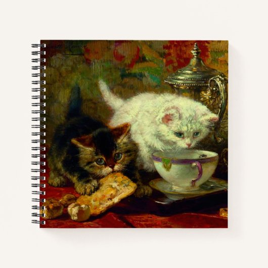 Kittens Tea Party Notitieboek (Voorkant)