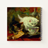 Kittens Tea Party Notitieboek (Achterkant)