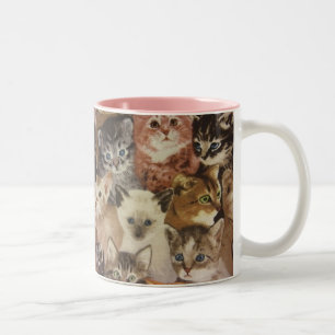 Kittens Tweekleurige Koffiemok
