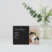 KITTENS wakker worden Visitekaartje (Staand voorkant)