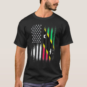 Kittiaanse Nevisiaanse Amerikaanse Patriot Grown U T-shirt