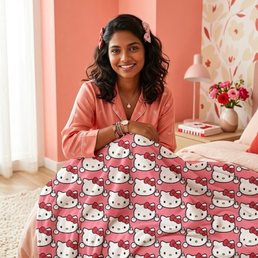 Kittie Fleece Deken