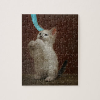 Kittie spelen legpuzzel