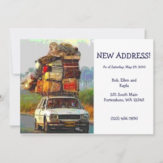 Kitties sur le Modèle de la carte de changement d' (Devant)