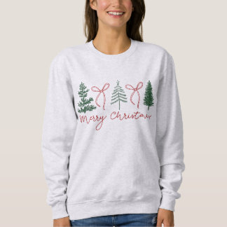 Kittige Preppy Vrolijk Kerstmis Trui