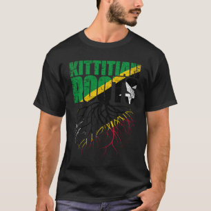 Kittitian Nevisian Roots St Kitts en Nevis Herita T-shirt