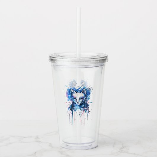 Kitty Acryl Drinkbeker (Voorkant)