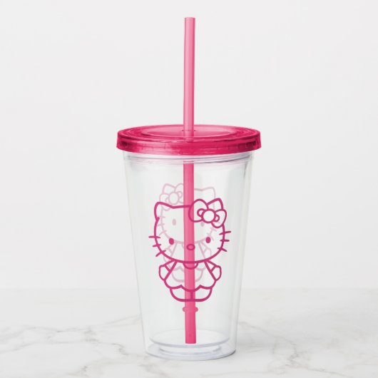 Kitty Acryl Drinkbeker (Voorkant)