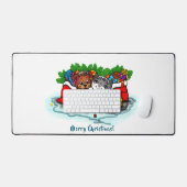 Kitty and Puppy , Happy XMas (Clavier et souris)