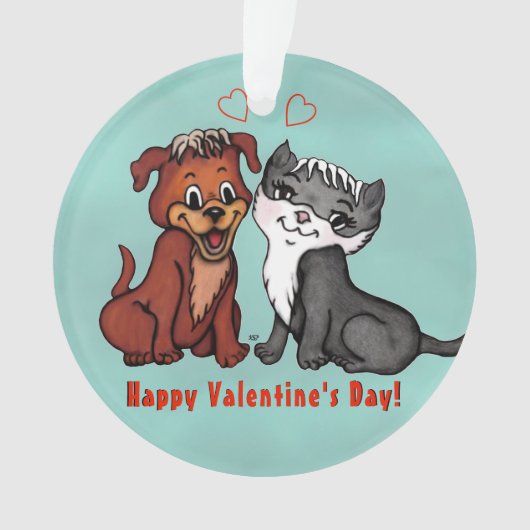 Kitty and Puppy, Joyeuse Saint Valentin ! (devant)