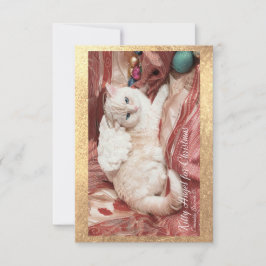 Kitty Angel for Christmas Bedankkaart