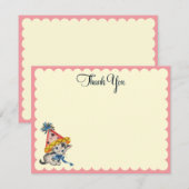 Kitty Anniversaire  |   Cartes de remerciement pla (Devant / Derrière)