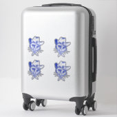 Kitty Autocollant (Sur valise)