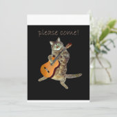 Kitty avec invitation guitare (Debout devant)