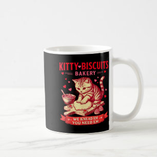Kitty Biscuits Bakkerij We Kneden Ze Je Hebt Ze No Koffiemok