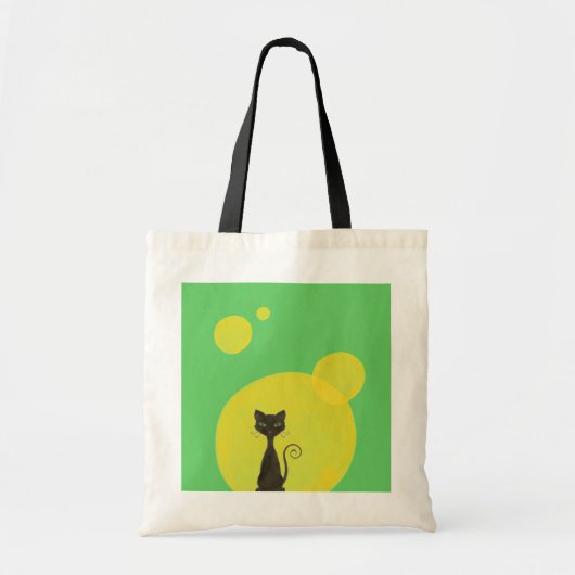 Kitty bouclé et sac de lune (Devant)