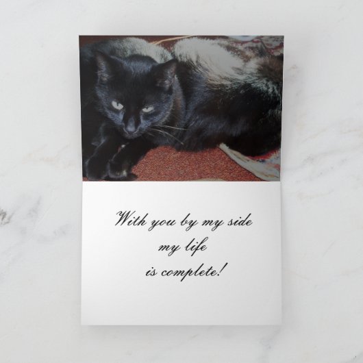 KITTY, carte VALENTINES DAN (Intérieur)