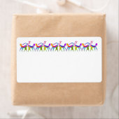 KITTY CAT ALLE ADRES, TERUGKEER- OF VERZENDETIKET ETIKET (Insitu)