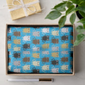 Kitty Cat Birthday Party Kinder Tissuepapier (Geschenk)