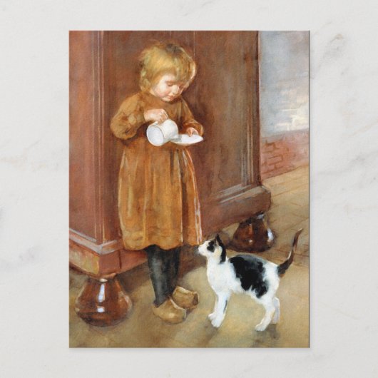 Kitty Cat Briefkaart (Voorkant)