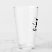 Kitty Cat Face Glas (Rechts)