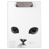 Kitty Cat Face Klembord (Voorkant)