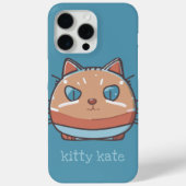 Kitty Cat Faced Case-Mate iPhone Case (Achterkant)