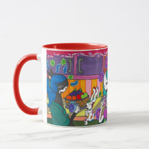 "Kitty Cat Friends" Mug de café du matin