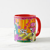 "Kitty Cat Friends" Mug de café du matin (Devant droit)