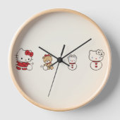 Kitty Cat Houten O'Clock (Voorkant)