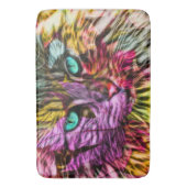 Kitty Cat Kitten Artsy Design Badmat (Voorkant Verticaal)
