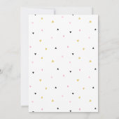 Kitty Cat Kitten Invitations pour l'anniversaire d (Dos)