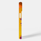 KITTY CAT, KITTEN YELLOW BLUE ROZEN Gem Monogram Case-Mate iPhone Case (Achterkant / Rechts)