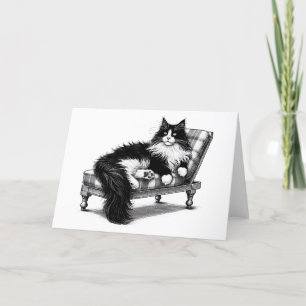 Kitty Cat Lounge Bedankkaart