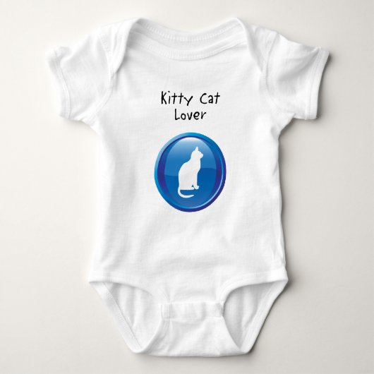 Kitty Cat Lover - Jongen Romper (Voorkant)