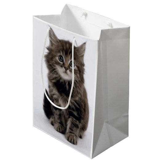 KITTY CAT MEDIUM CADEAUZAKJE (Voorkant Gekanteld)