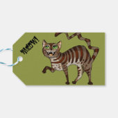 Kitty Cat Meow! Cadeaulabel (Achterkant Horizontaal)