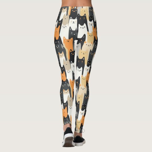 Kitty Cat-moflage Legging (Dos)