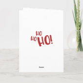 Kitty Cat Noël Carte de voeux (Dos)