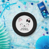 Kitty Cat Papieren Bordje (Feest)
