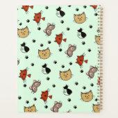 Kitty Cat Pattern Planner (Achterkant)