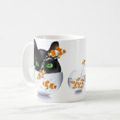 Kitty Cat Snack Attack Koffiemok (Voorkant links)